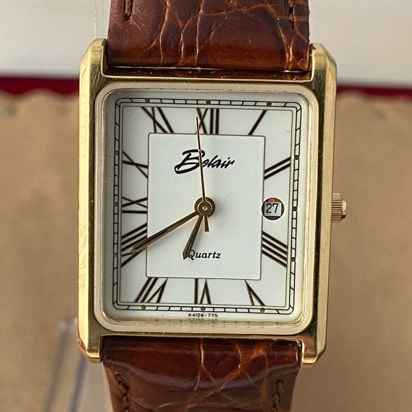 Belair Swiss Art Deco Tank Watch - Picture 1 of 10